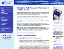 Tablet Screenshot of neurobit.com.pl